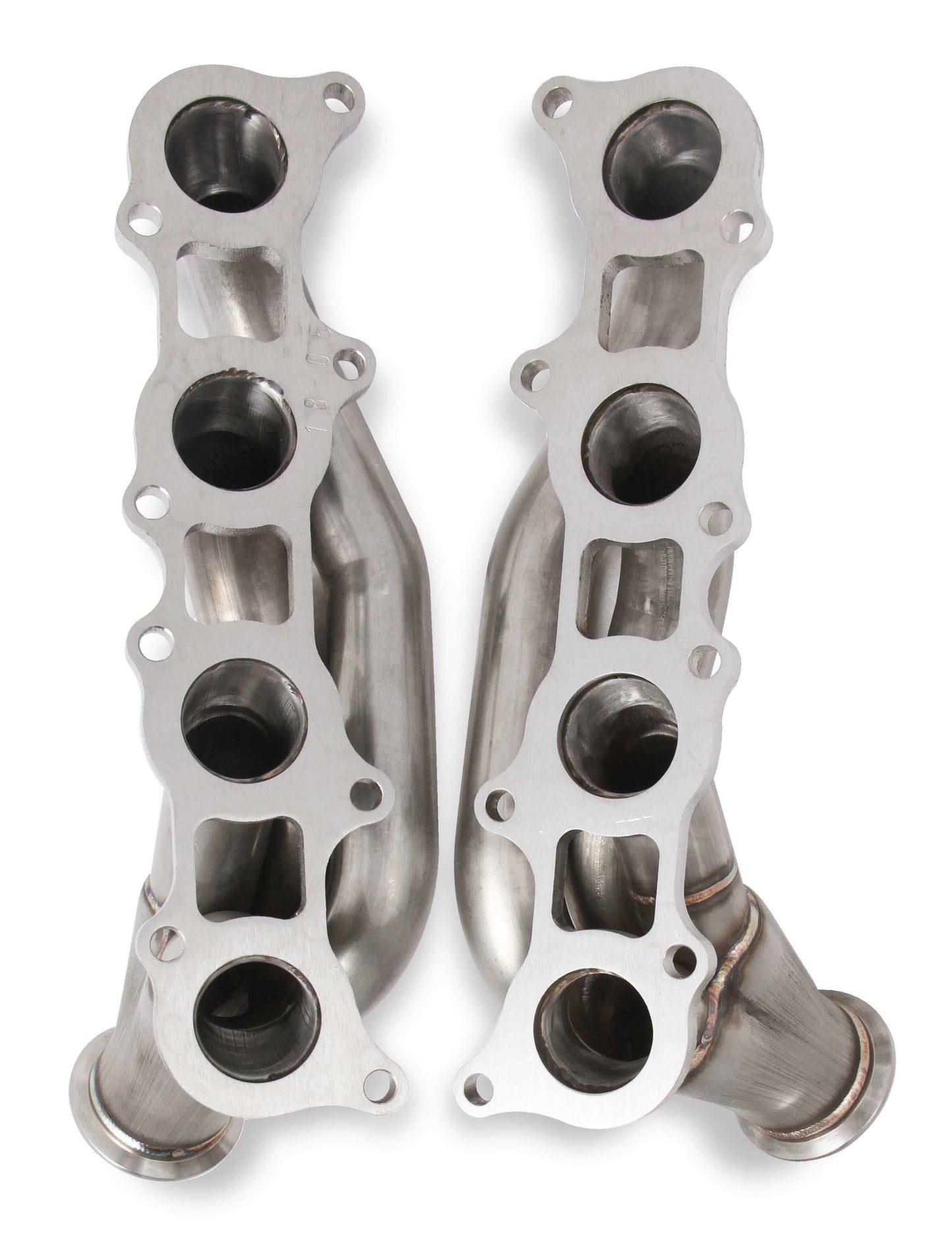 Flowtech Universal Coyote Turbo Headers - Natural 304 Stainless Steel -12152FLT