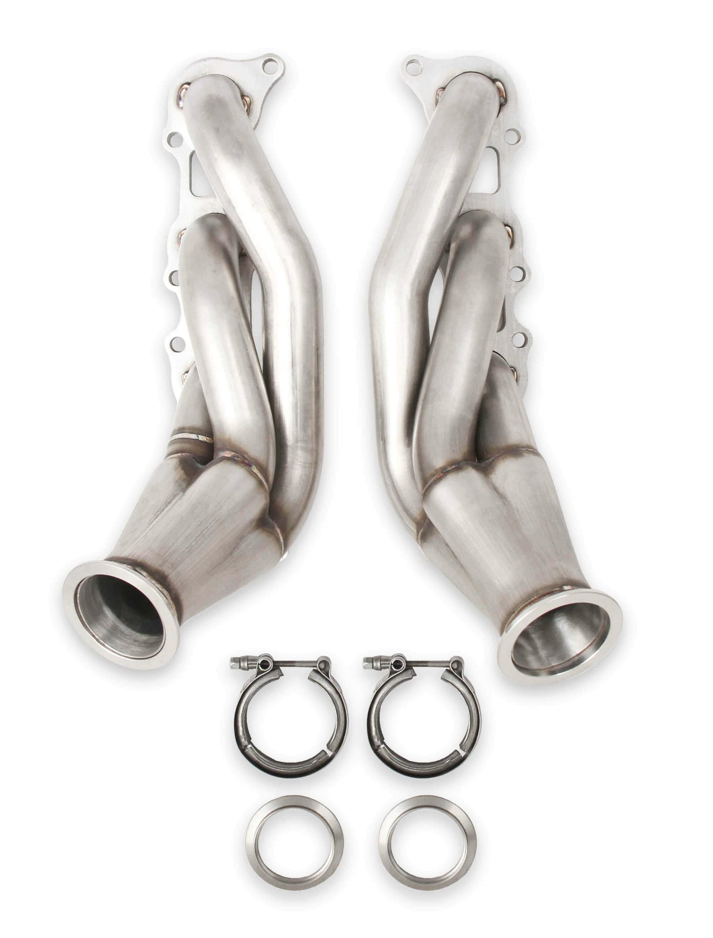 Flowtech Universal Coyote Turbo Headers - Natural 304 Stainless Steel -12152FLT