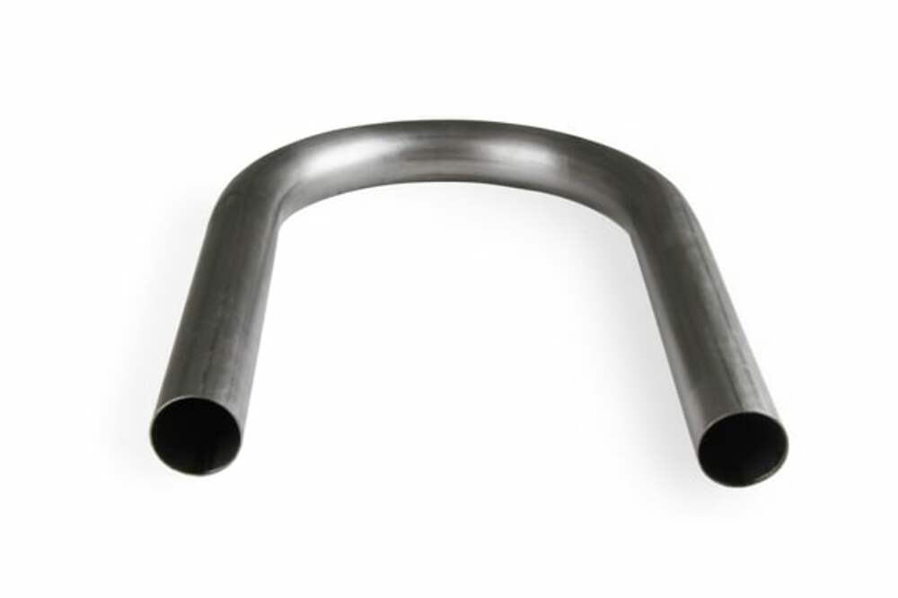 Mild Steel,180 degree bend, Tube Size 2" OD, 16 Gauge Hooker U-Bend 12240HKR