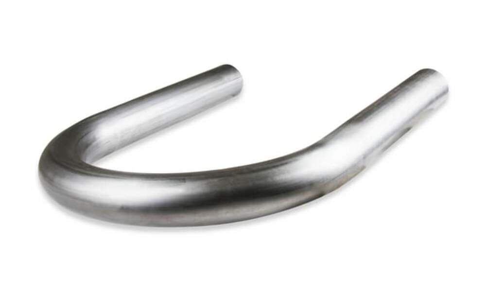 Mild Steel,180 degree bend, Tube Size 2" OD, 16 Gauge Hooker U-Bend 12240HKR