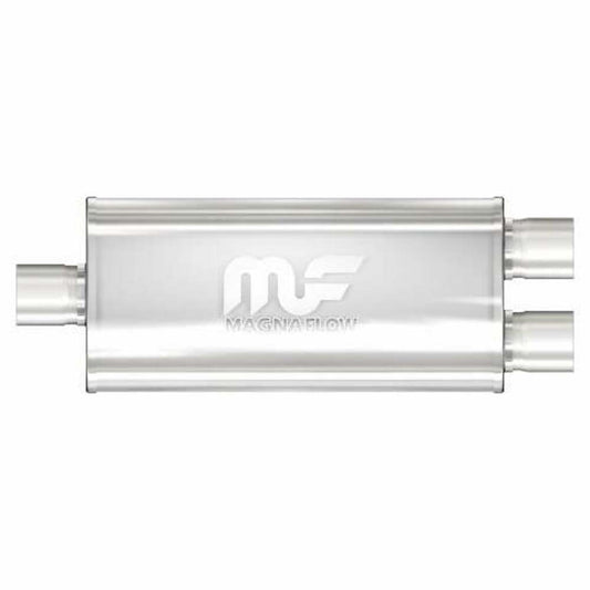 Universal Performance Muffler Mag SS 18X5X8 2.5X2/2 C/D 12280 Magnaflow