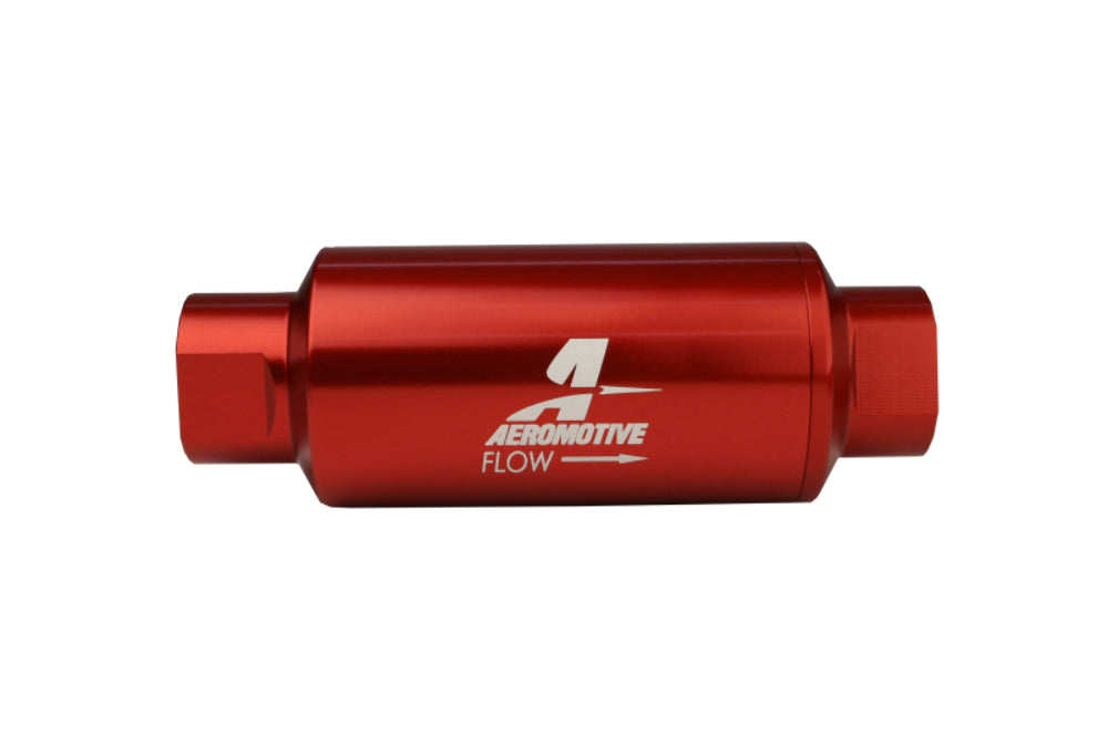 Aeromotive 12335 40 Micron, ORB-10 Red Fuel Filter - Fuel Filters Car Part People