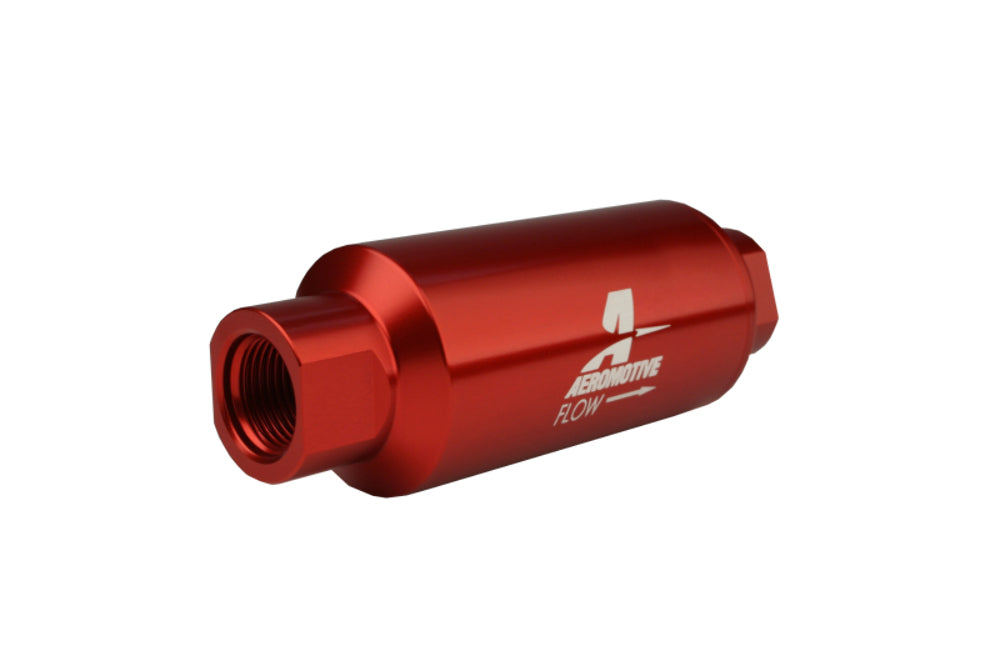 Aeromotive 12335 40 Micron, ORB-10 Red Fuel Filter - Fuel Filters Car Part People