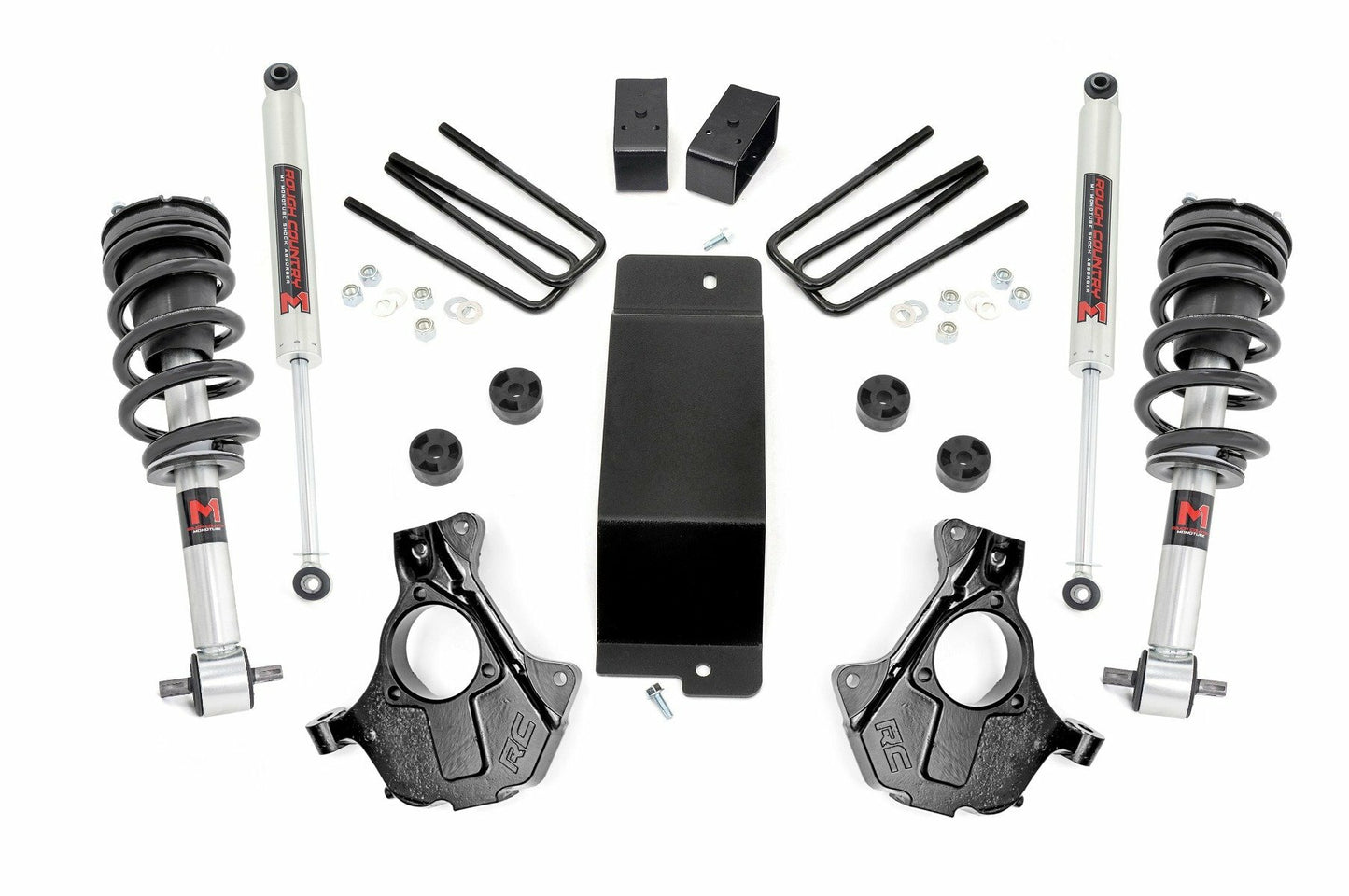 Fits Chevy/GMC 1500 (14-18 & Classic) 3.5" Lift Kit Cast Steel LCA FR M1 12440