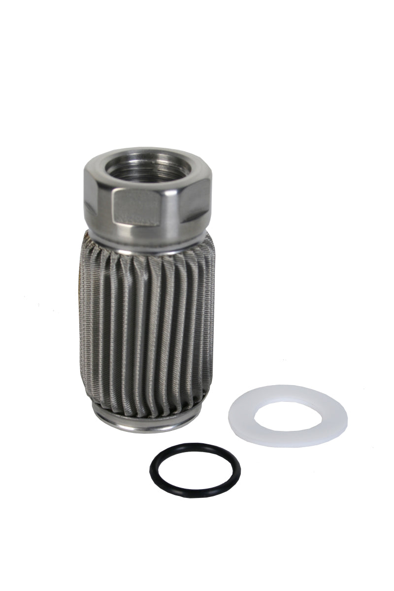 Aeromotive 12606 100-micron Stainless Mesh Crimp Construction Filter Element - Fuel Filters Car Part People