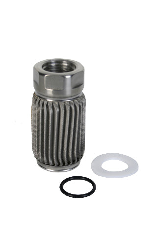Aeromotive 12606 100-micron Stainless Mesh Crimp Construction Filter Element