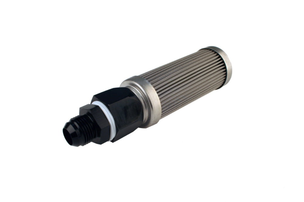 Aeromotive 12612 100-micron Stainless Steel Bulkhead Fuel Filter - Fuel Filters Car Part People