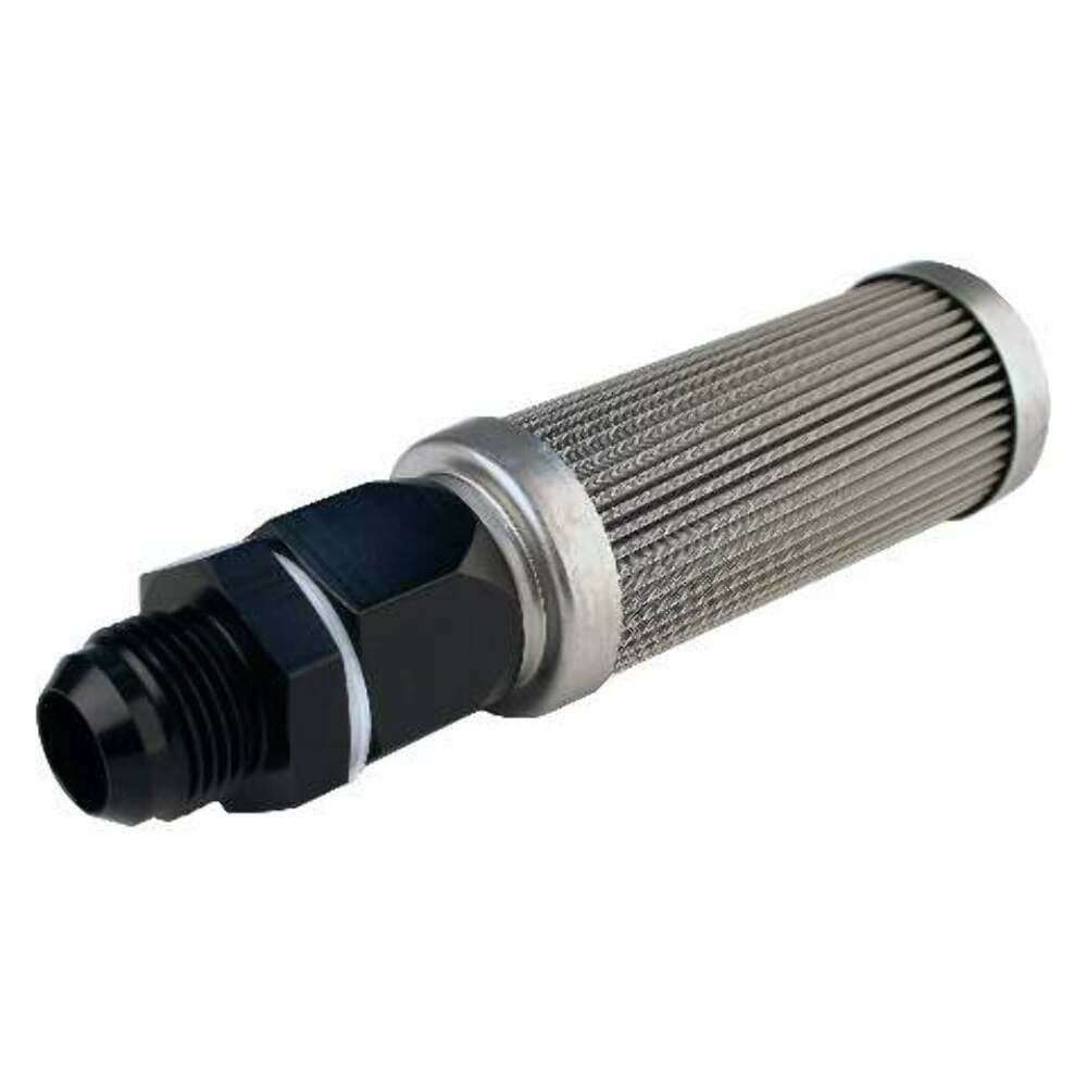Aeromotive 12613 100-micron Stainless Steel Bulkhead Fuel Filter - Fuel Filters Car Part People