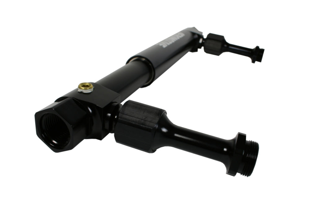 Aeromotive 14201 Dual Action Adjustable Fuel Log (Std Holley Style) - Fuel Injectors and Parts Car Part People