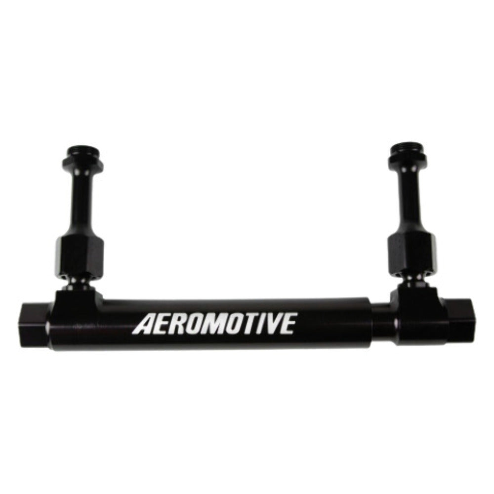 Aeromotive 14201 Dual Action Adjustable Fuel Log (Std Holley Style) - Fuel Injectors and Parts Car Part People
