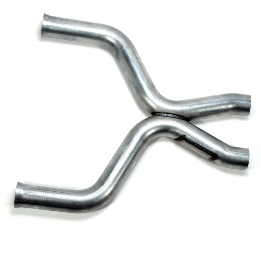 Fits Mustang GT 2-3/4 Short Mid After-Cat X Pipe-1460 - Car Part People