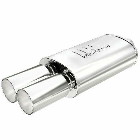 Universal Performance Muffler W/Tip Mag SS 14X5X8 2.25/3. 14816 Magnaflow
