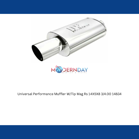 Universal Performance Muffler W/Tip Mag Rs 14X5X8 3/4.00 14834 Magnaflow