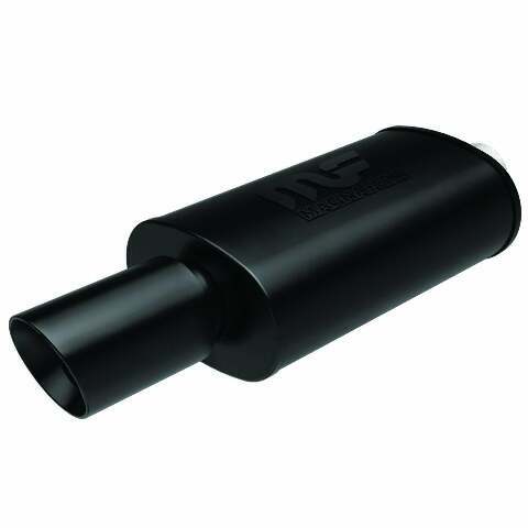 Universal Performance Muffler W/Tip Mag Blk 14x5x8 2.25/4 14868 Magnaflow