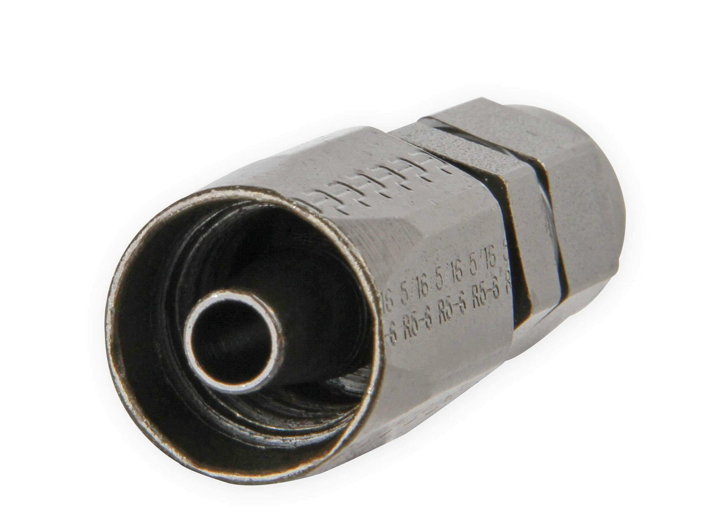 Earls Power Steering Hose End-Black Chromate - 150106ERL