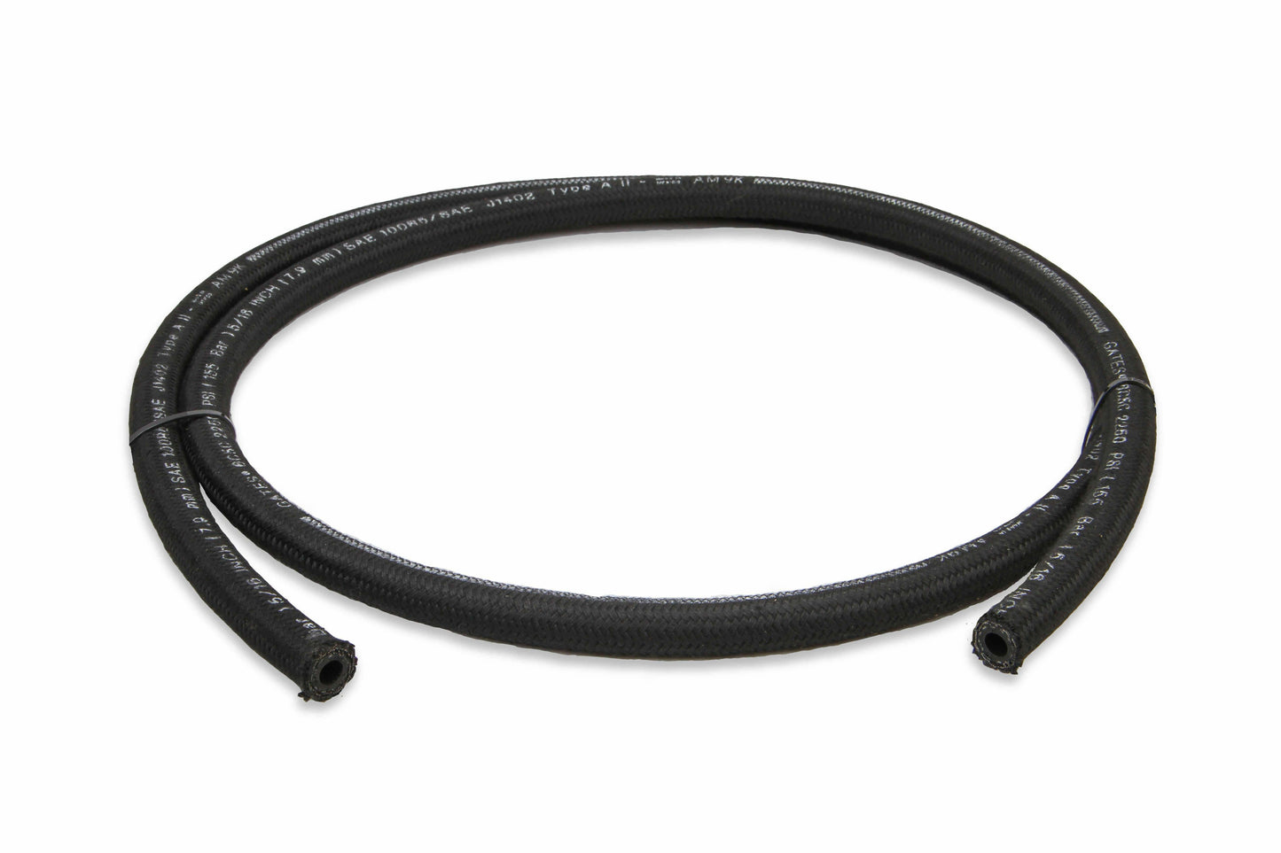 Earls Power Steering Hose - Black - Size -6 - 6 Ft - 150606ERL