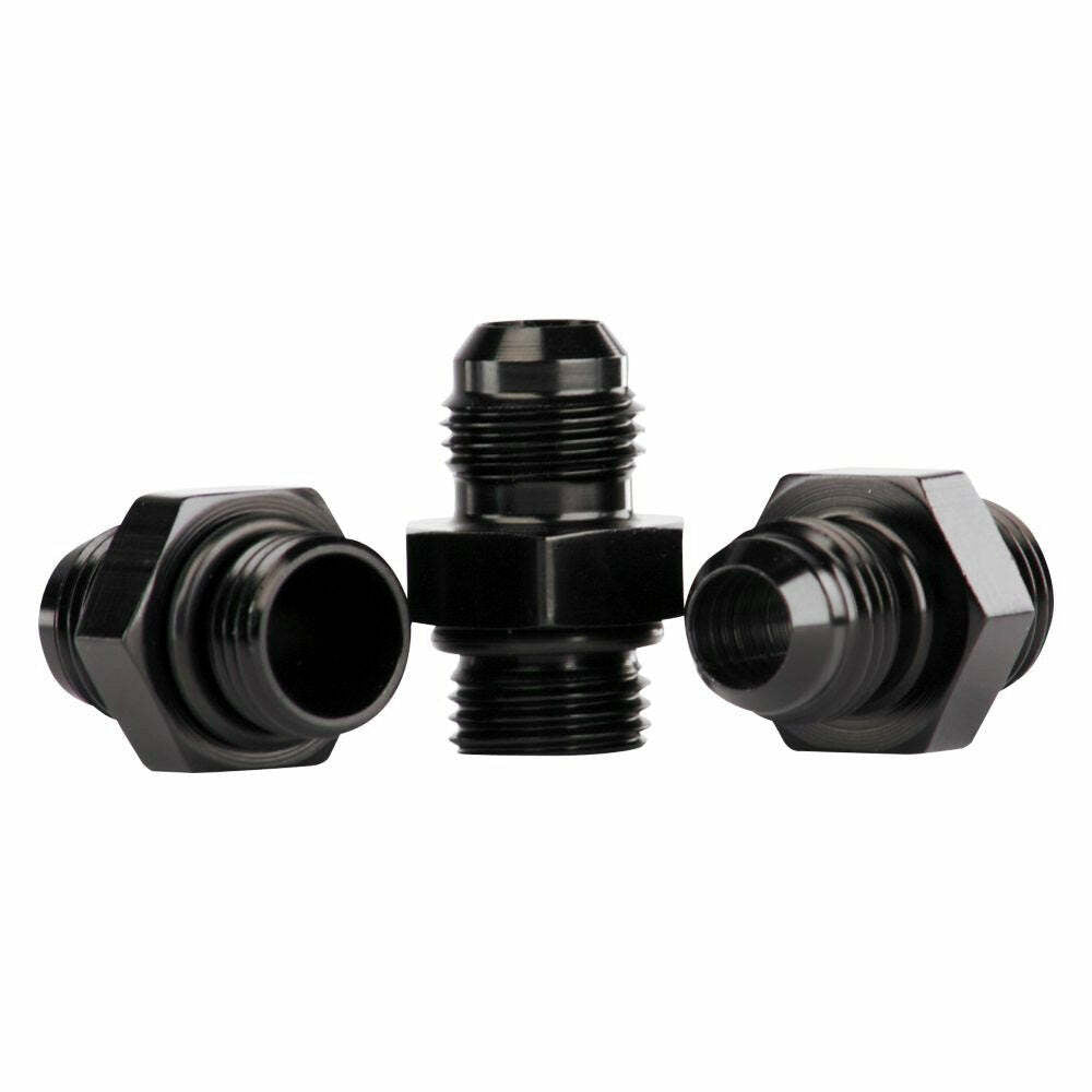 Aeromotive 15108 Port Fitting Kit: (X3) ORB-06 to AN-06 - Fuel Line Fittings and Adapters Car Part People