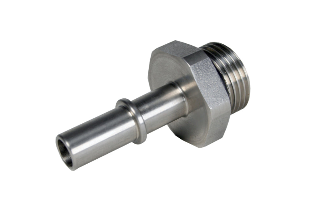 Aeromotive 15131 1/2 Male Quick Connect Adapter with AN-12 ORB - Fuel Line Fittings and Adapters Car Part People