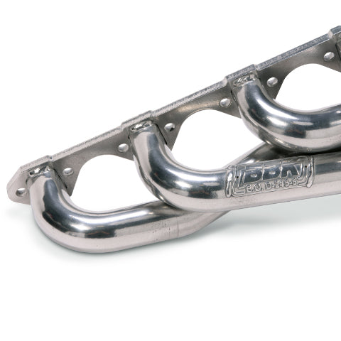 Fits 1986-1993 Mustang 5.0 1-5/8 Shorty Headers (Polished Silver Ceramic)-15150