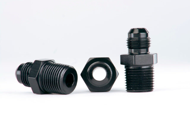 Aeromotive 15204 Port Fitting Kit: (X3) 3/8 NPT to AN-06