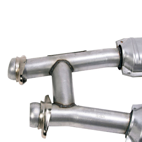 Fits 1986-1993 Mustang 5.0 2.5 Full High Flow H Pipe W/Converters-1521