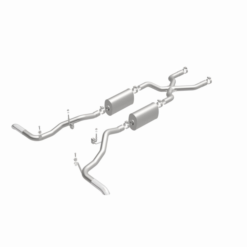 1966-1977 Ford Bronco System Street Crossmember-Back 15344 Magnaflow - Crossmember Back Exhaust Car Part People