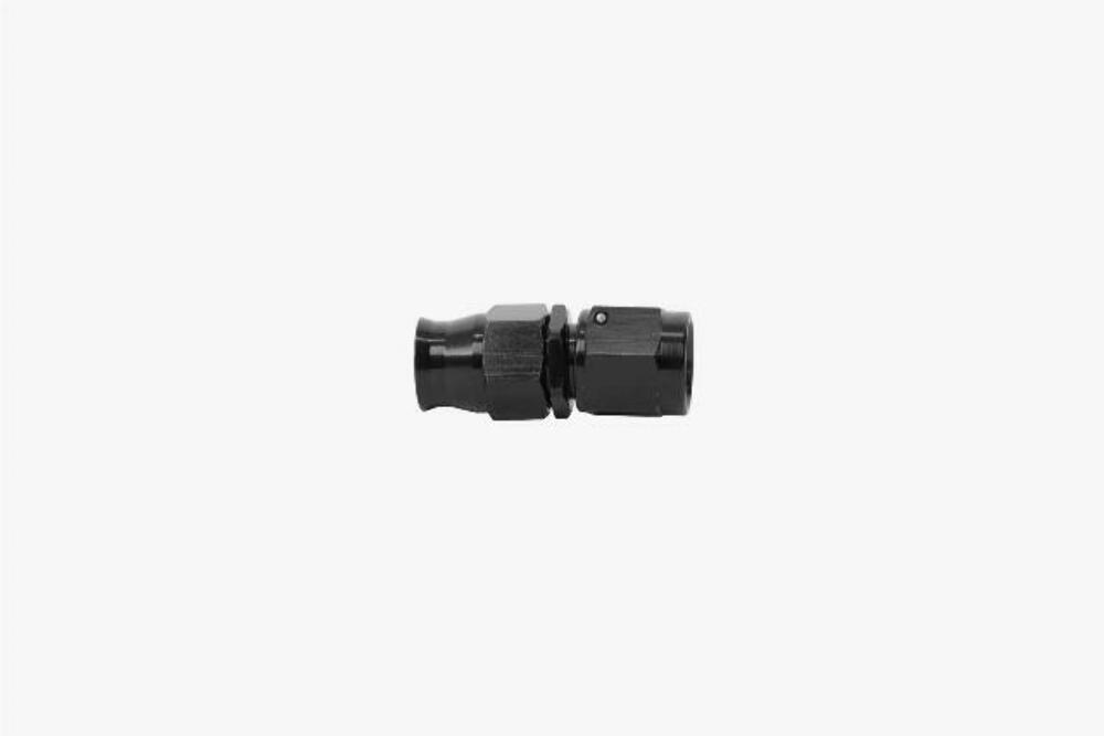 Aeromotive 15350 Hose End, PTFE, Black Anodized, Fitting Angle: Straight - Fuel Hose Ends Car Part People