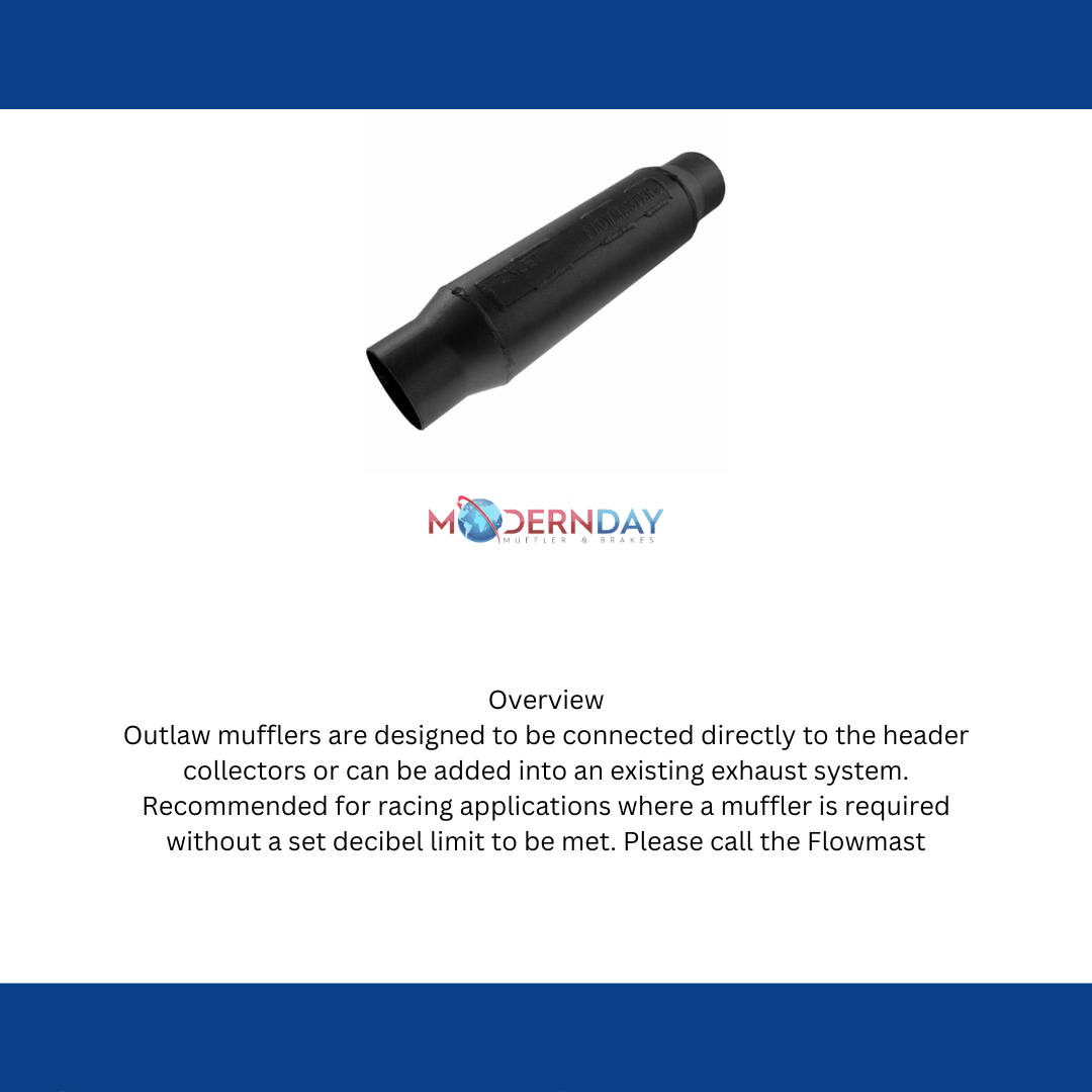 Flowmaster Outlaw Series Race Muffler 15430