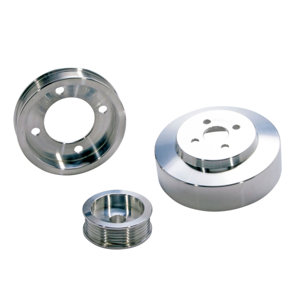 Fits 1994-1995 Mustang 5.0 3 Pc Performance Under Drive Pulley (Billet)-1554 - Car Part People