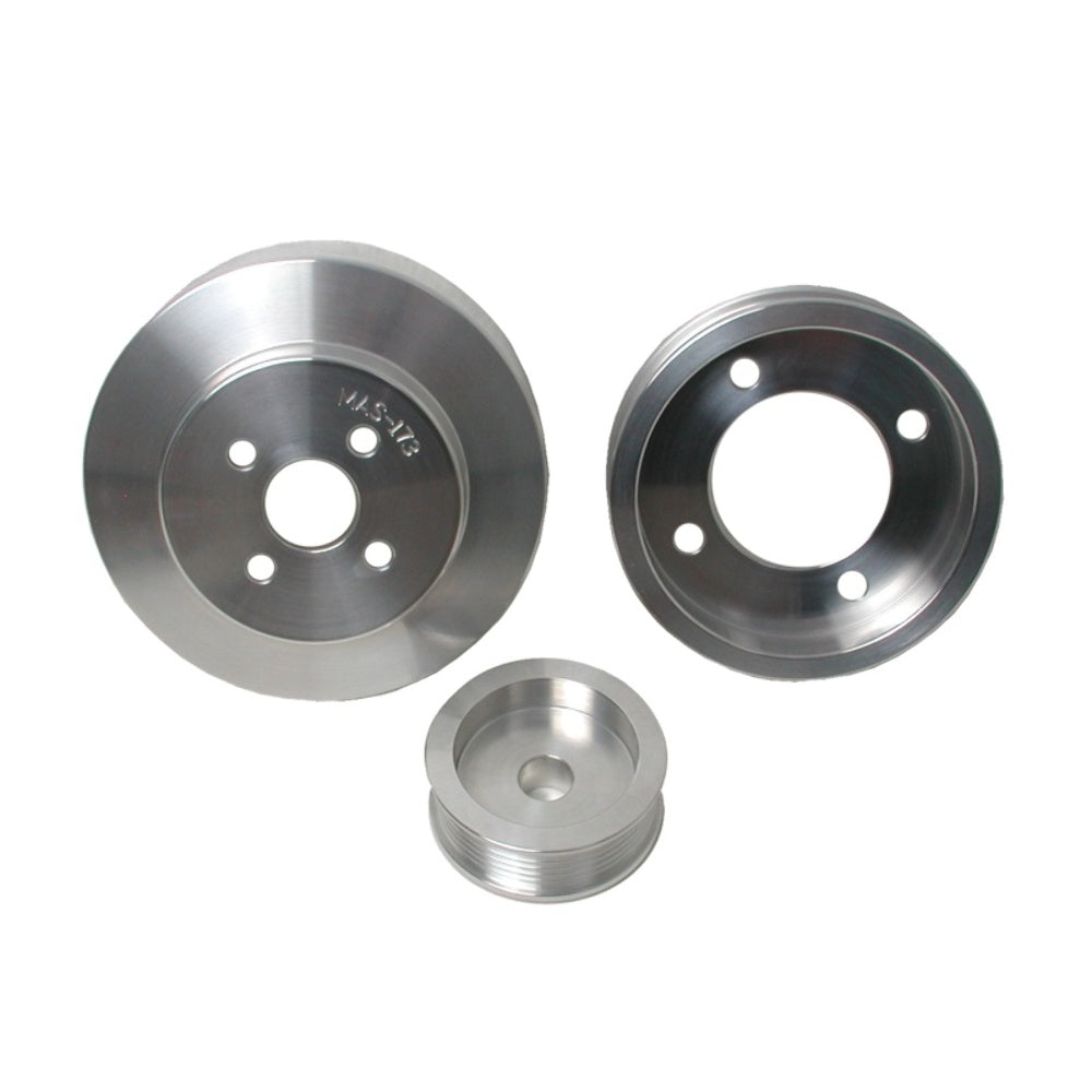 Fits 1994-1995 Mustang 5.0 3 Pc Performance Under Drive Pulley (Billet)-1554 - Car Part People