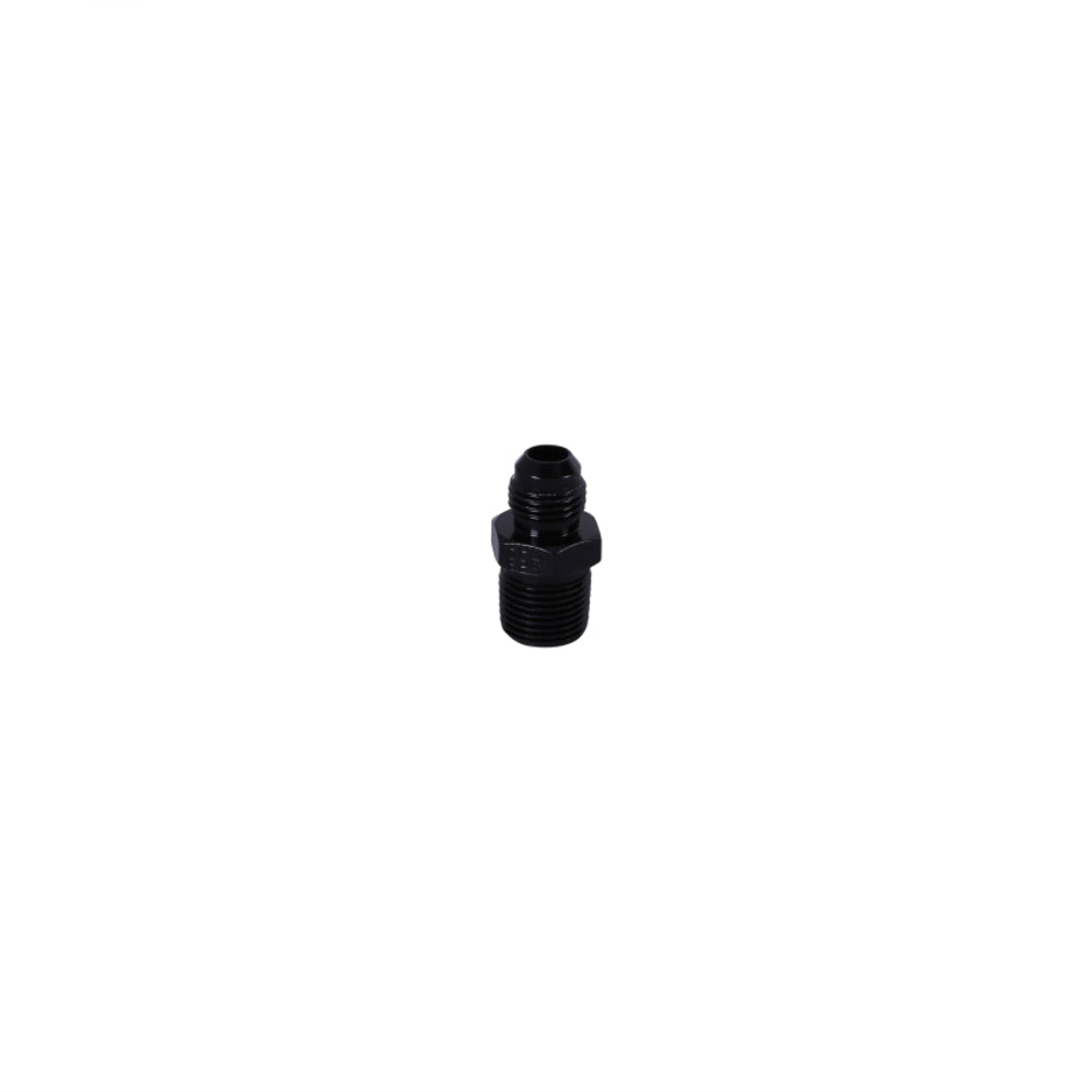 Aeromotive 15615 3/8' NPT to AN-06 Male Flare Adapter Fitting - Fuel Line Fittings and Adapters Car Part People