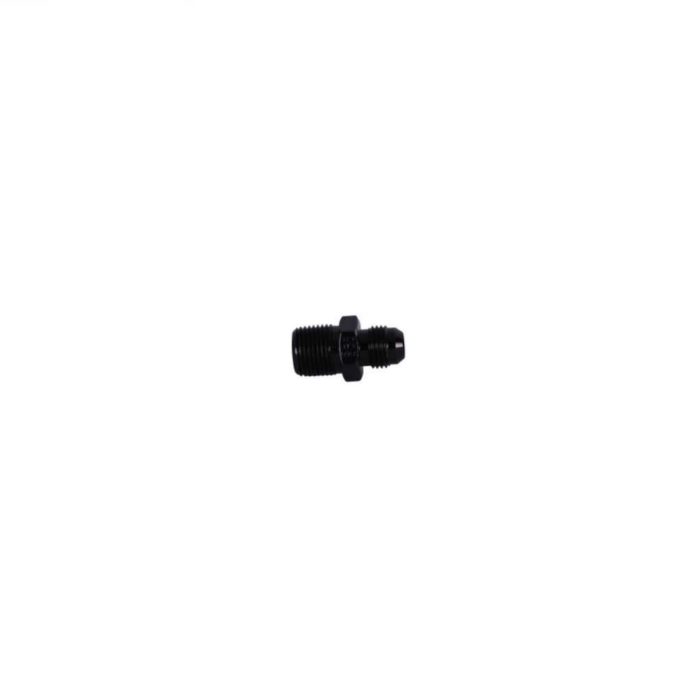 Aeromotive 15615 3/8' NPT to AN-06 Male Flare Adapter Fitting - Fuel Line Fittings and Adapters Car Part People