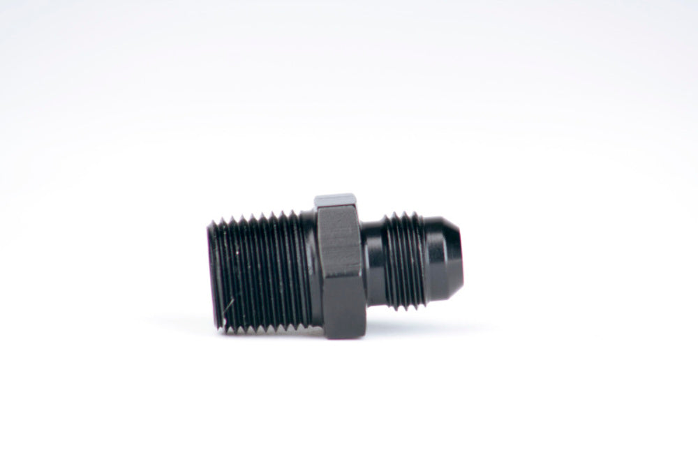 Aeromotive 15615 3/8' NPT to AN-06 Male Flare Adapter Fitting - Fuel Line Fittings and Adapters Car Part People