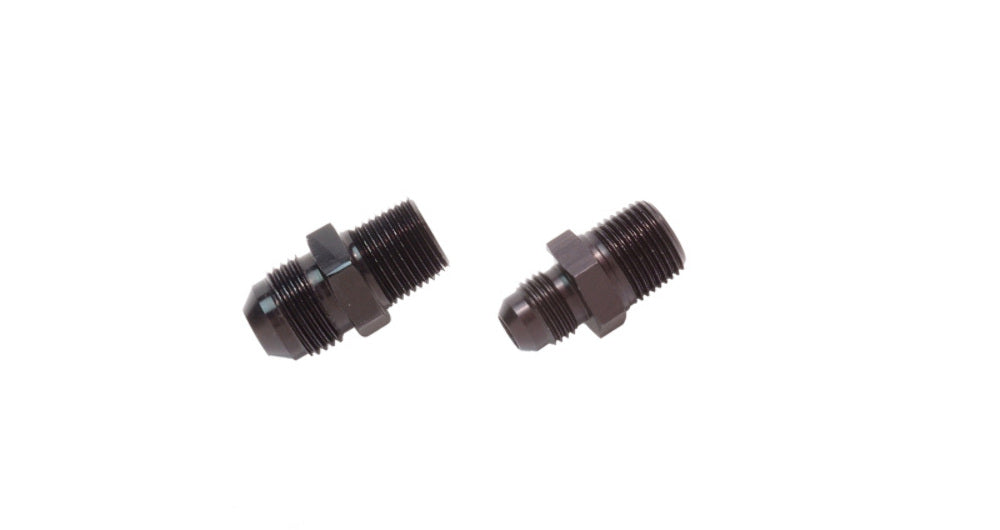 Aeromotive 15616 3/8 NPT to AN-08 Male Flare Adapter Fitting - Fuel Line Fittings and Adapters Car Part People
