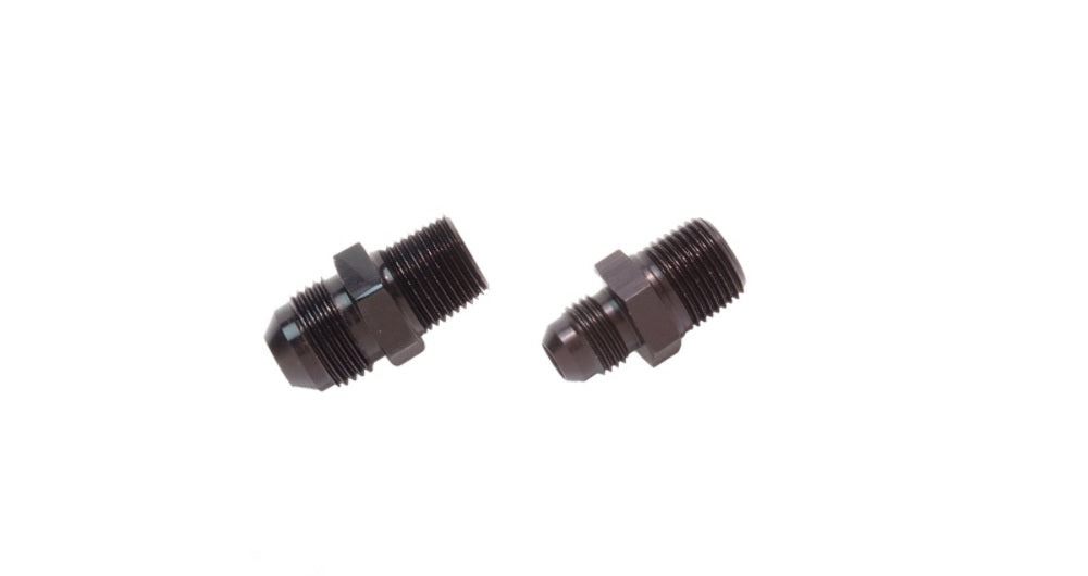 Aeromotive 15616 3/8 NPT to AN-08 Male Flare Adapter Fitting - Fuel Line Fittings and Adapters Car Part People