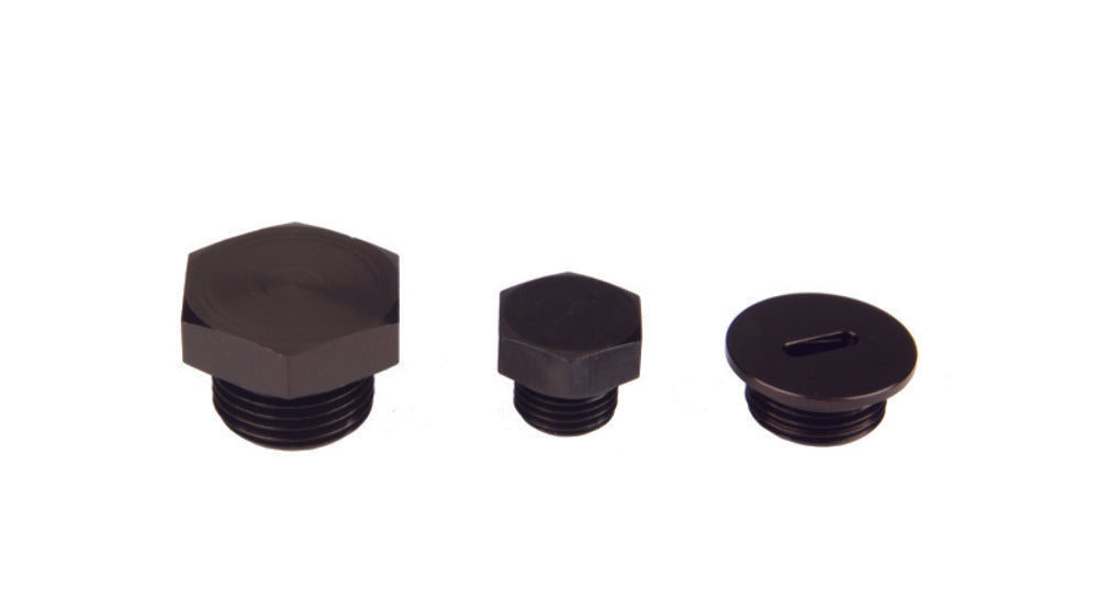 Aeromotive 15618 ORB-08 Slim Line Port Plug - Fuel Line Fittings and Adapters Car Part People