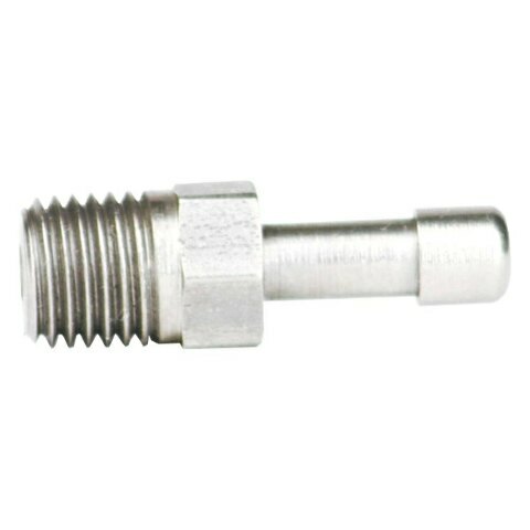 Aeromotive 15630 1/16' NPT to 5/32' Hose Barb SS Vacuum-Boost Fitting