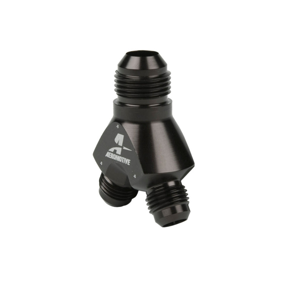 Aeromotive 15673 AN Y-Block - Distribution and Y Block Car Part People
