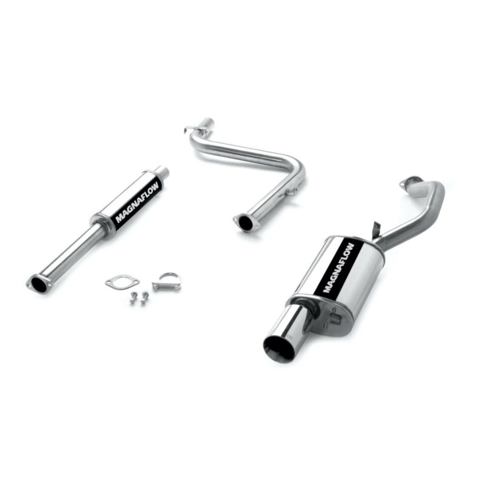 2001-2005 Mitsubishi Eclipse System Street Cat-Back 15744 Magnaflow - Cat Back Exhaust Car Part People