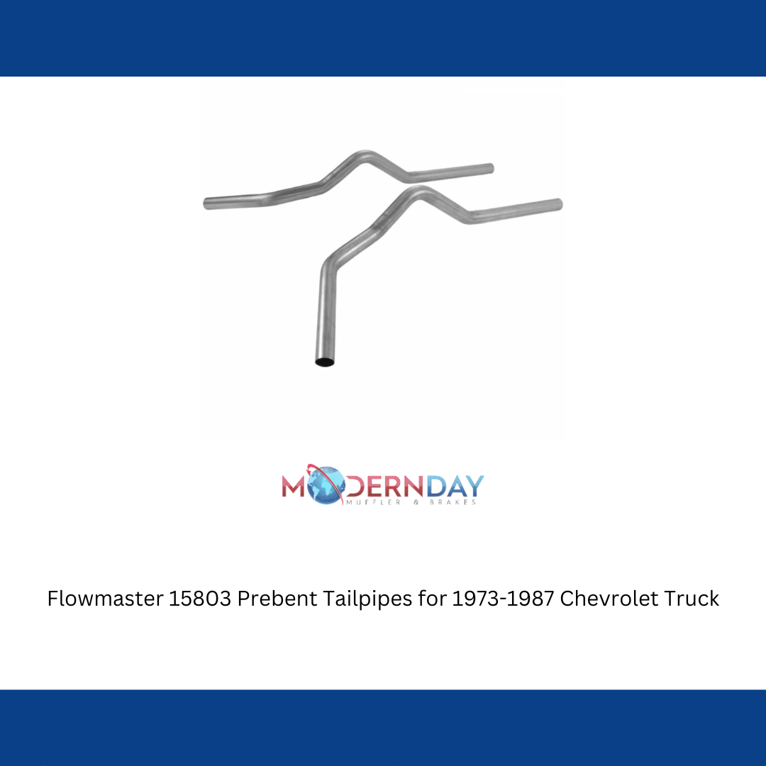 Flowmaster 15803 Prebent Tailpipes for 1973-1987 Chevrolet Truck