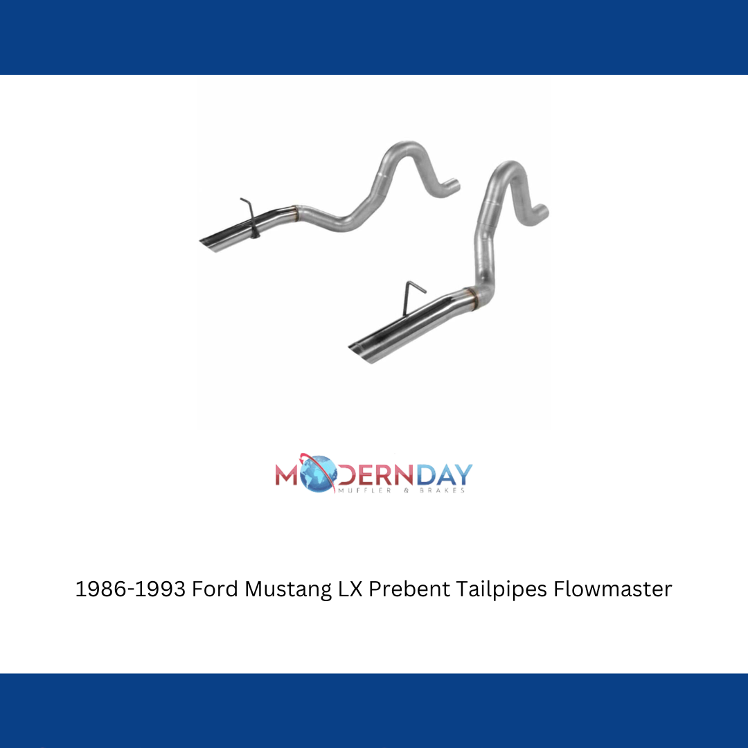1986-1993 Ford Mustang LX Prebent Tailpipes Flowmaster 15820