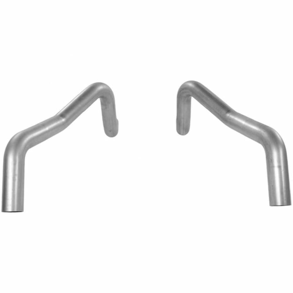 Flowmaster 15822 - 1967-1969 Chevrolet Camaro Prebent Tailpipes 3.00 inch Aluminized Pipe