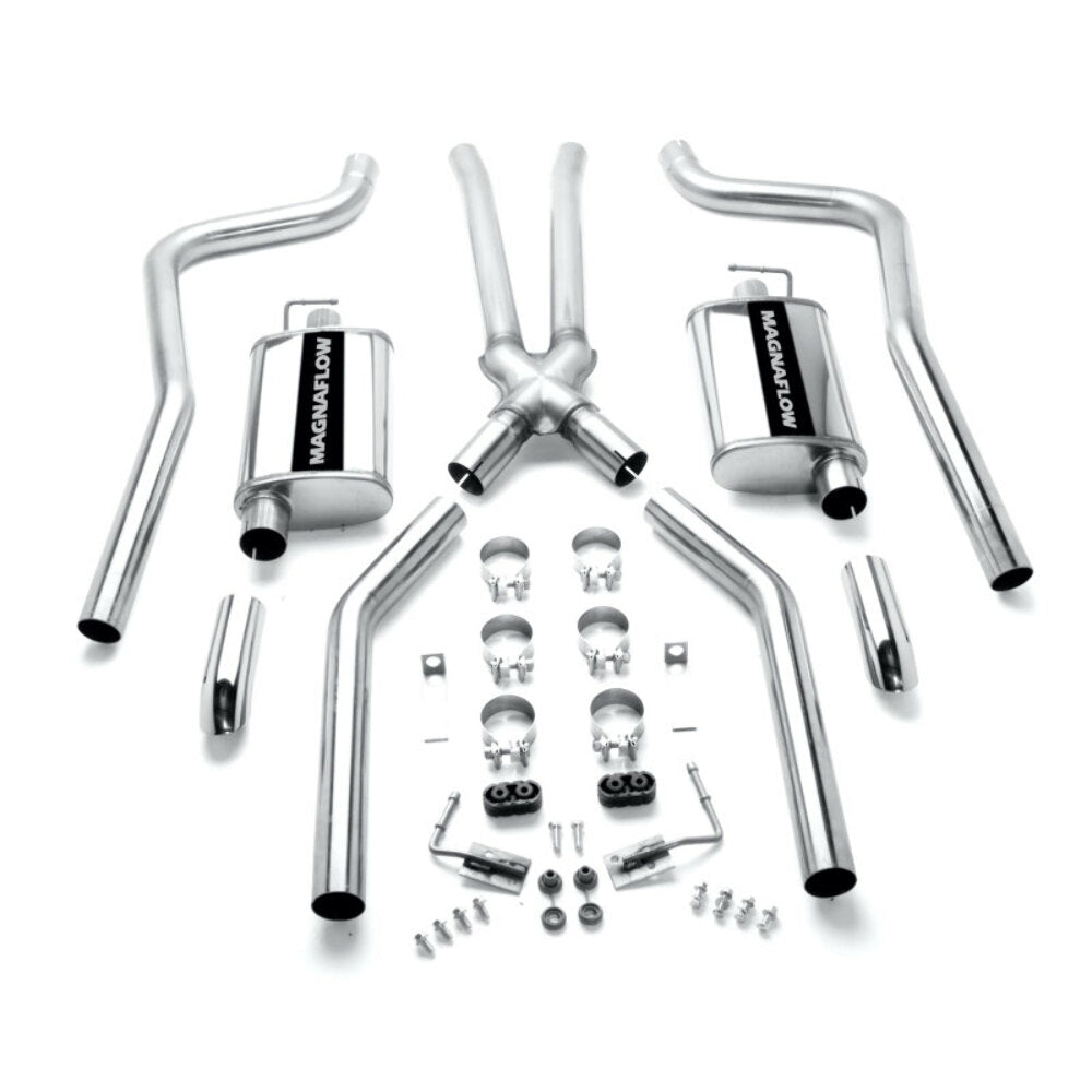 1970-1972 Dodge Challenger System Street Crossmember-Back 15851 Magnaflow - Crossmember Back Exhaust Car Part People