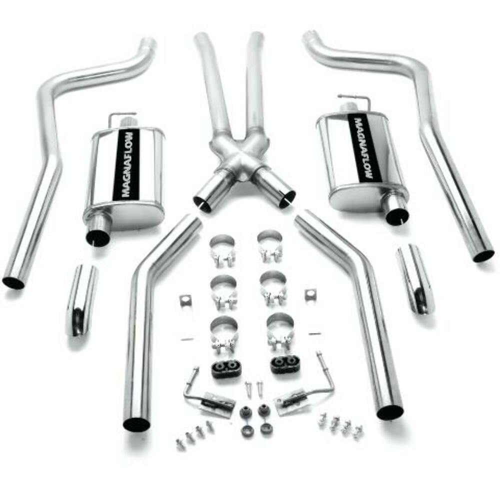 1970-1972 Dodge Challenger System Street Crossmember-Back 15851 Magnaflow - Crossmember Back Exhaust Car Part People