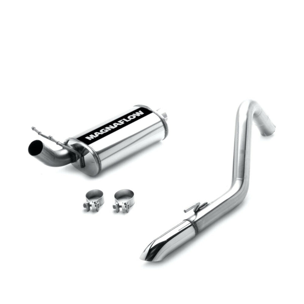 1991-1995 Jeep Wrangler System Street Cat-Back 15853 Magnaflow - Cat Back Exhaust Car Part People