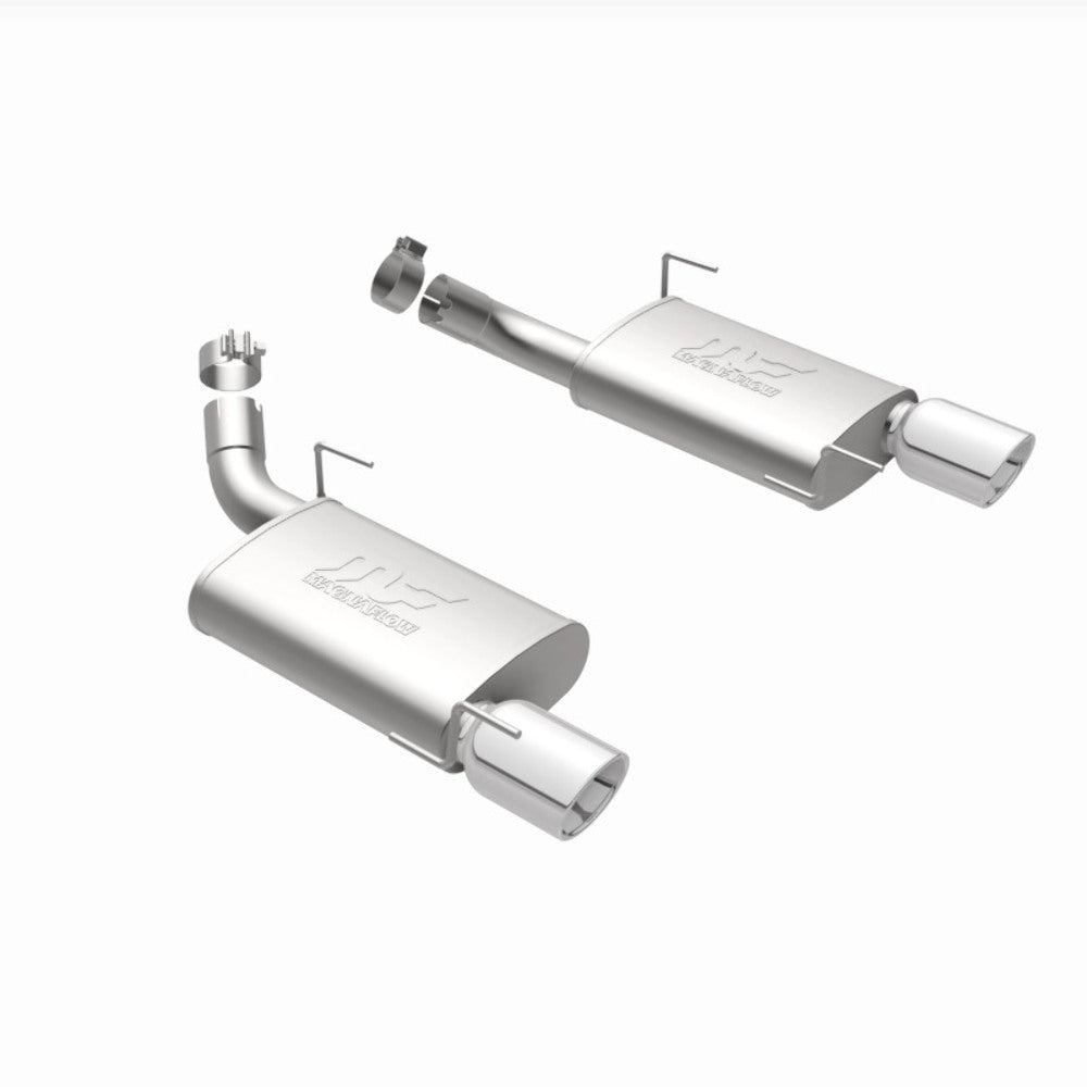 2005-2009 Ford Mustang System Street Axle-Back 15882 Magnaflow - Axle Back Exhaust Car Part People