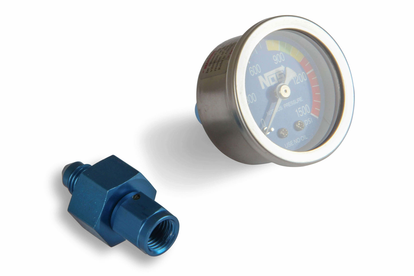 NOS Nitrous Gauge w/ Adapter - 15920NOS