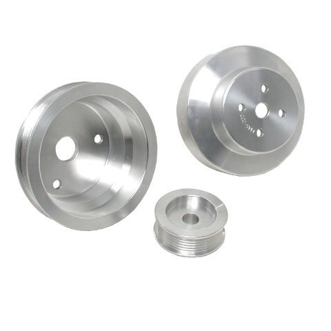 Fits 1988-1995 GM Truck 4.3/5.0/5.7L 3Pc Performance Under Drive Pulley-1603