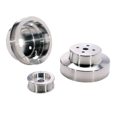 Fits 1988-1995 GM Truck 4.3/5.0/5.7L 3Pc Performance Under Drive Pulley-1603
