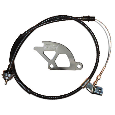 Fits 1996-2004 Mustang GT/Cobra Heavy Duty Adj Clutch Cable & Quadrant Kit-1609